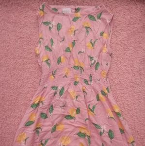 Baby Pink Lemon Dress